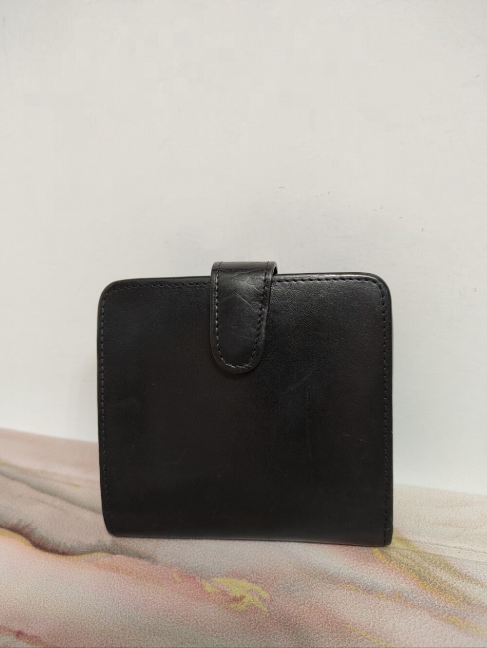 Vintage Coach 5817 Large Credit Card Wallet Black